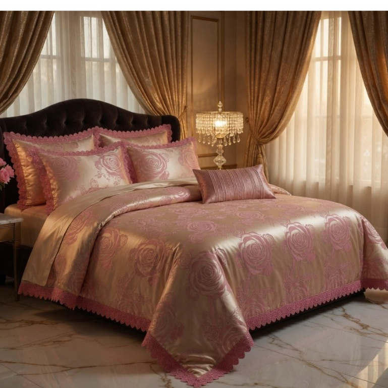 Sprei King Koil Satin UK 180x200 Polos Karet + Bedcover