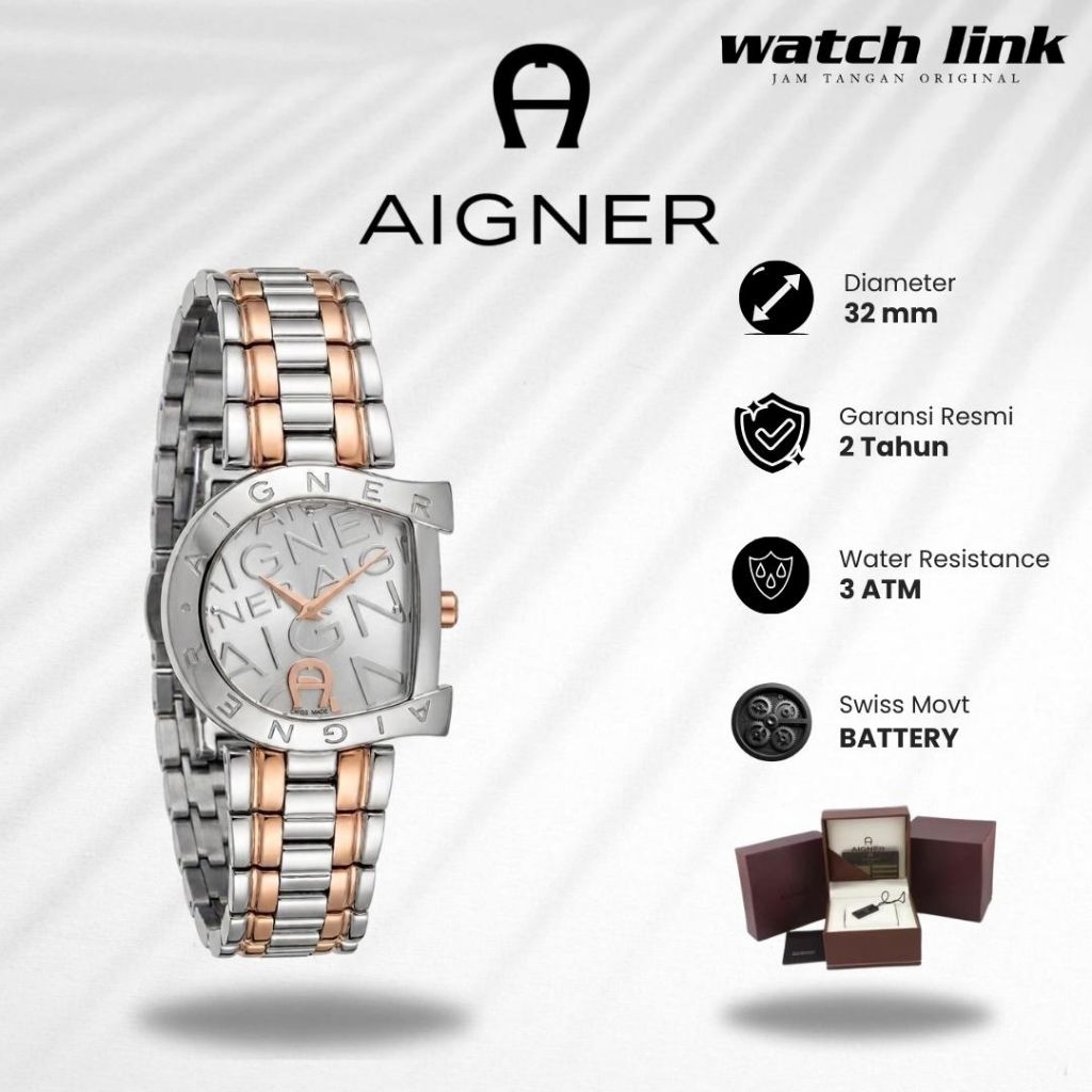 Jam Tangan Wanita Aigner Arco Original Garansi Resmi