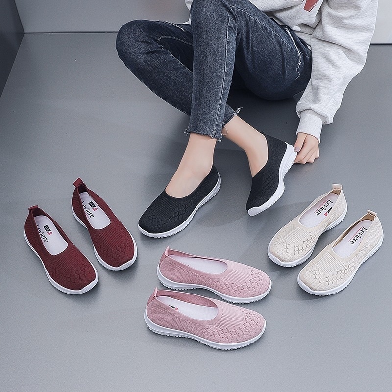 LVR Mijoo Sepatu Sneakers Fashion Wanita Sneakers Kasual Sporty NO BOX LV0463