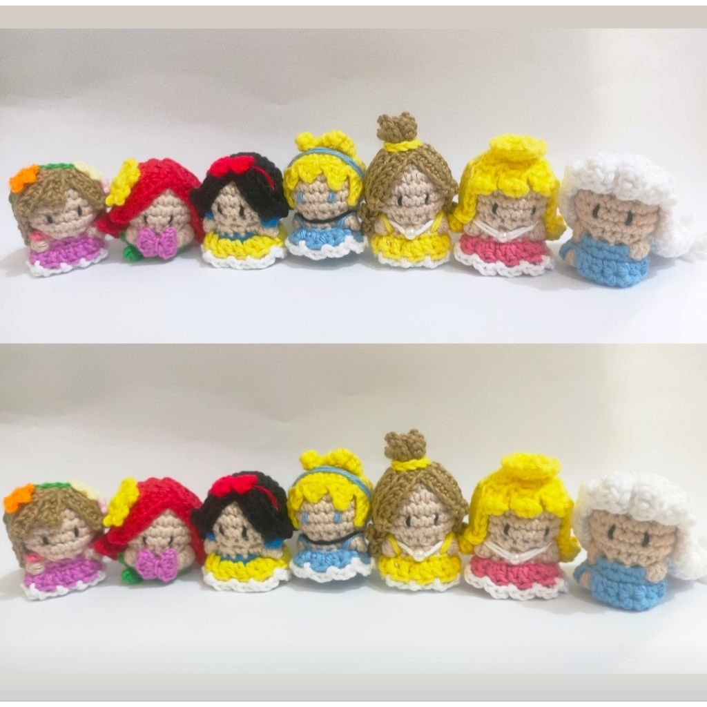 PRINCESS Boneka rajut - amigurumi princess handmade