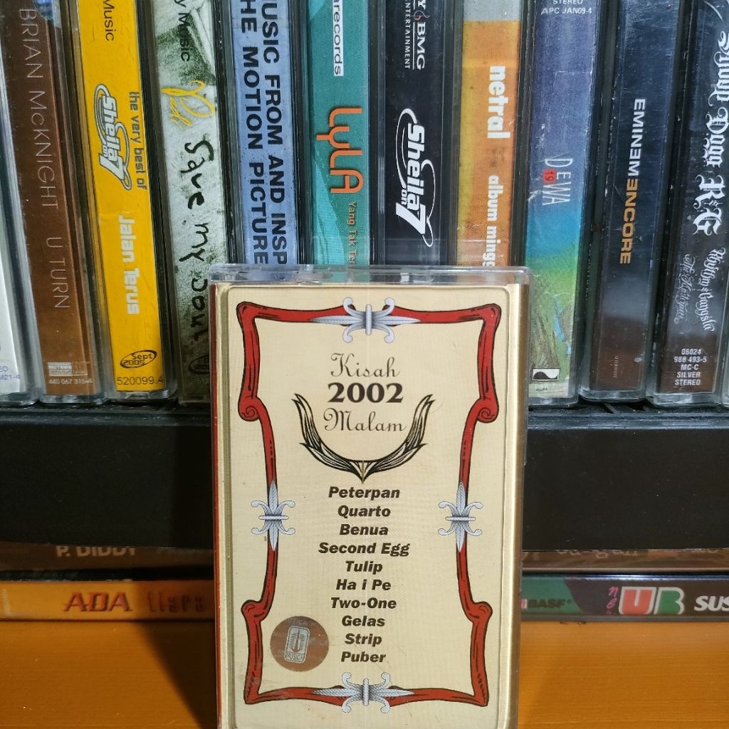 Kaset Pita Kisah 2002 Malam Peterpan Noah Benua Quarto Mimpi Yang Sempurna mulus ok