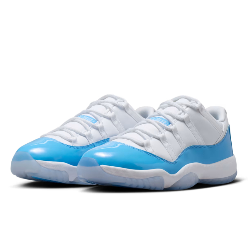 Sepatu Basket Pria Nike Air Jordan 11 Retro Low University Blue FV5104-100