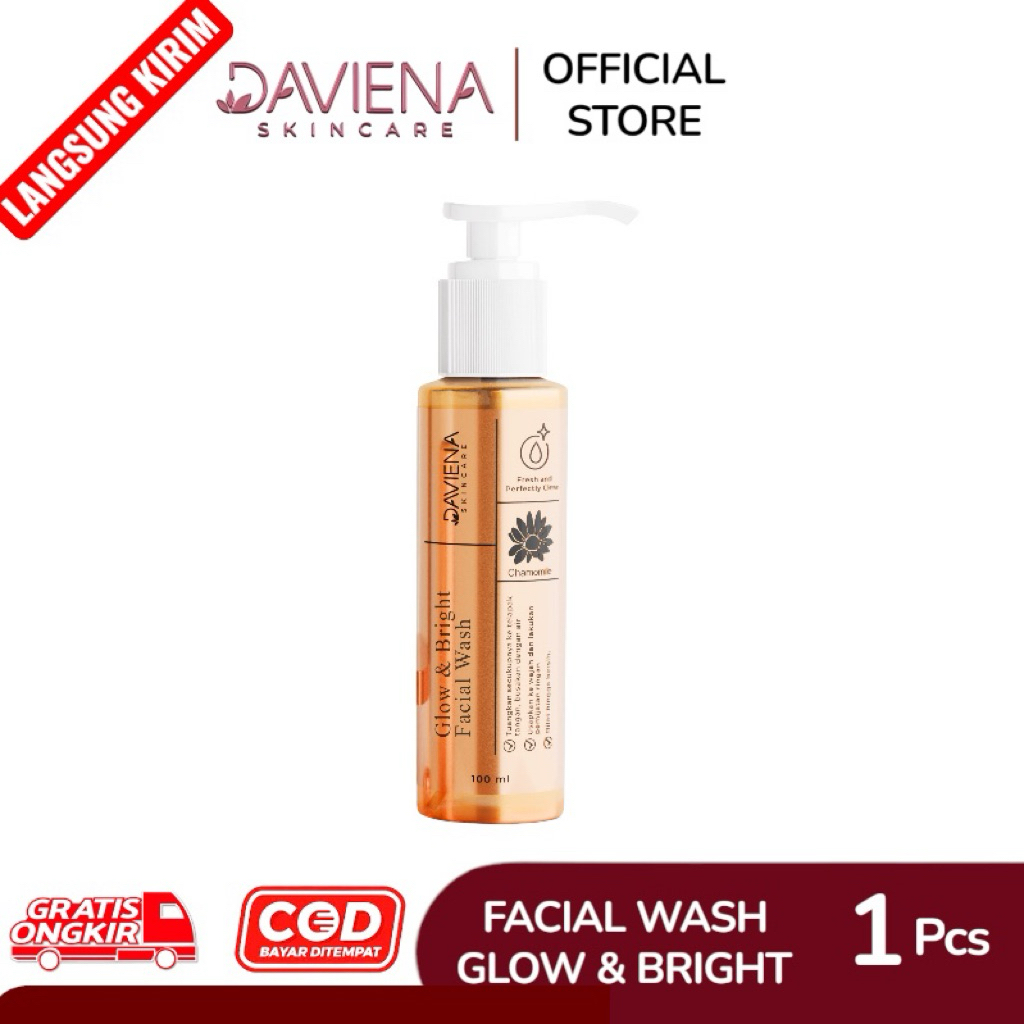 Daviena Skincare - Facial Wash Gold Daviena Skincare Daviena Skincare