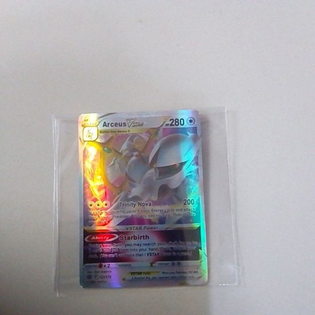 kartu pokemon arceus vstar