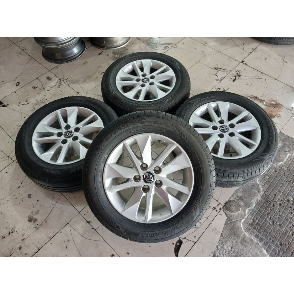Velg Second Bekas Copotan Inova Reborn Ring 16 plus Ban 205 65 16 Dunlop