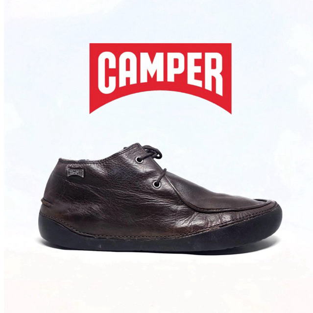 CAMPER Tyrolean Wallabee Sepatu Kasual formal Kulit Size 41