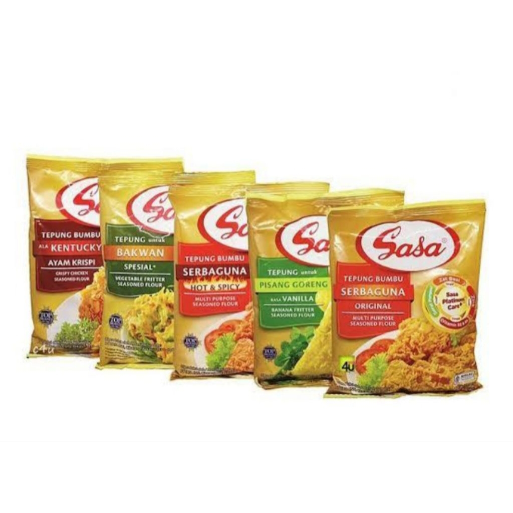 Tepung sasa varian siap masak