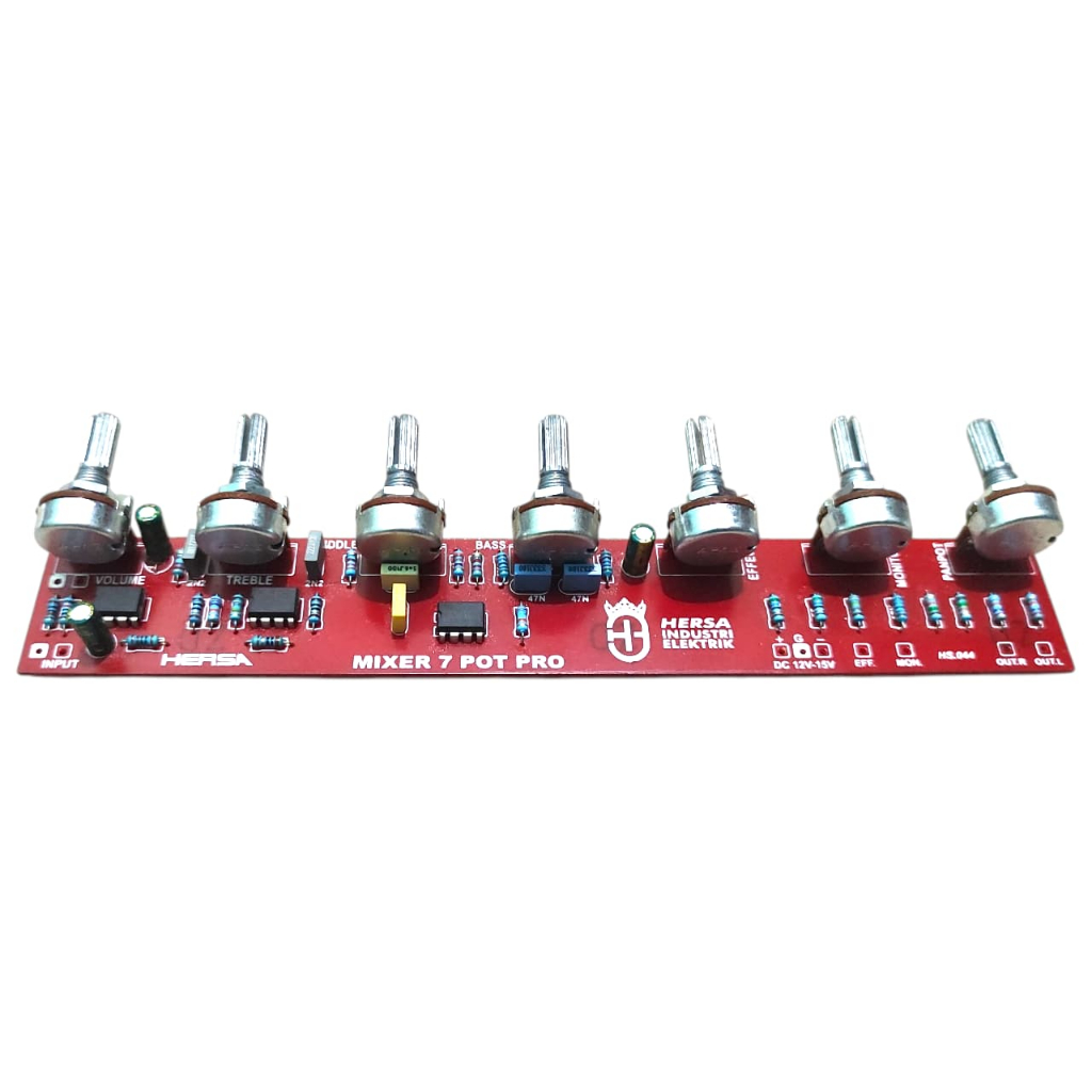 Tone control Mixer 7 Potensio PRO / Mixer 7 pot PRO UPS
