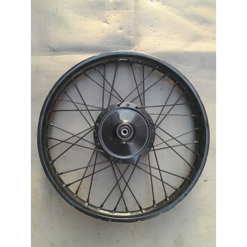 Velg depan Yamaha alfa force 1 sigma crypton vega lama original