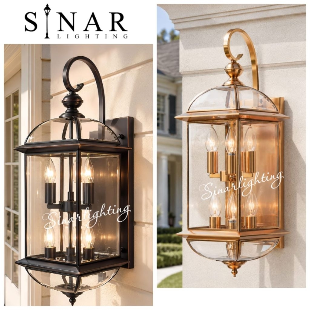 Lampu dinding Outdoor Modern American klasik TEMBAGA DJ112 (PREMIUM QUALITY)