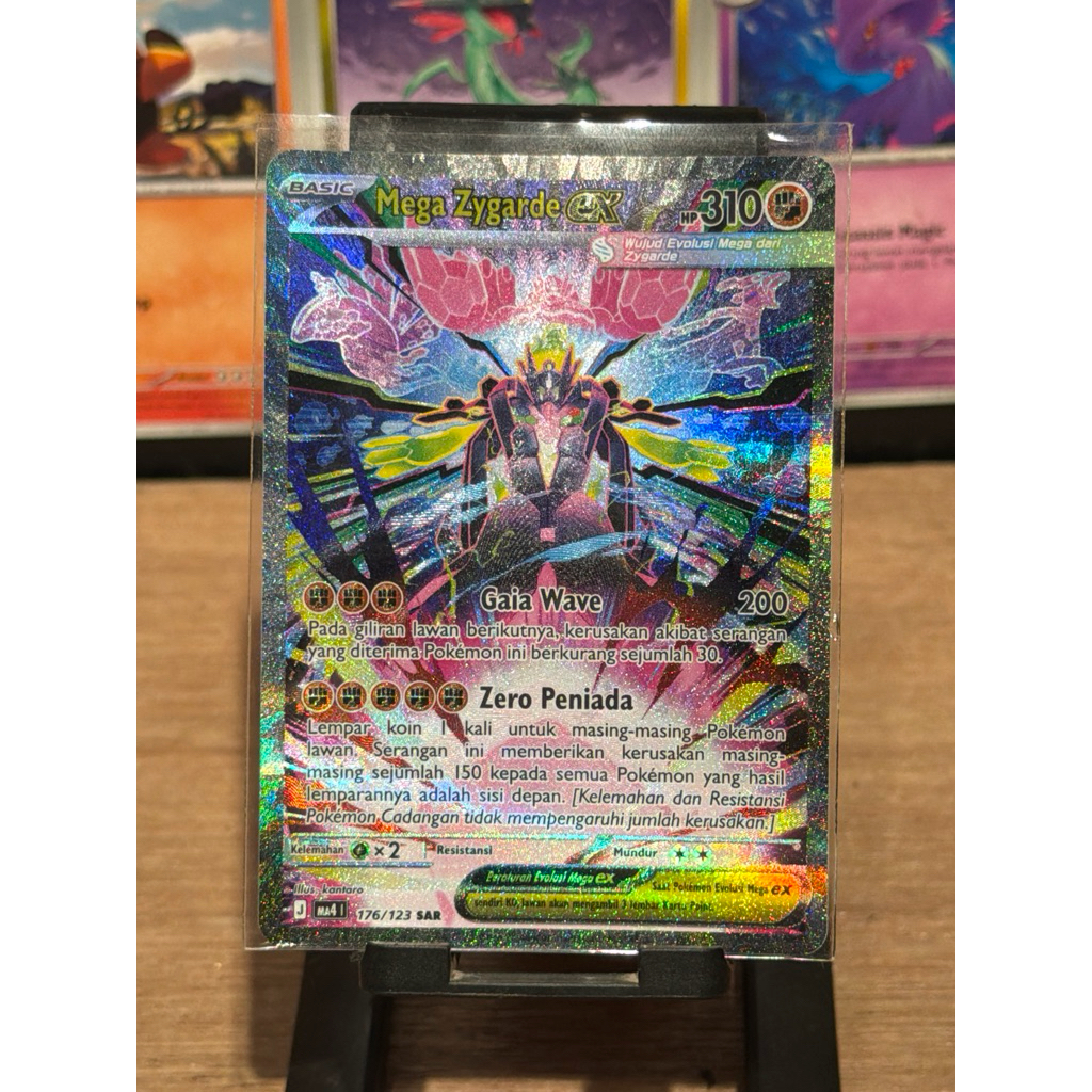 Mega Zygarde ex Ma4 176/123 SAR