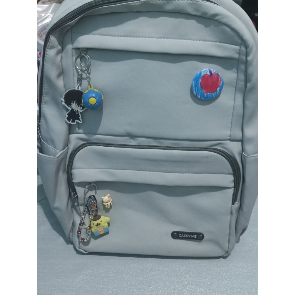 carry me backpack clasic(grey)