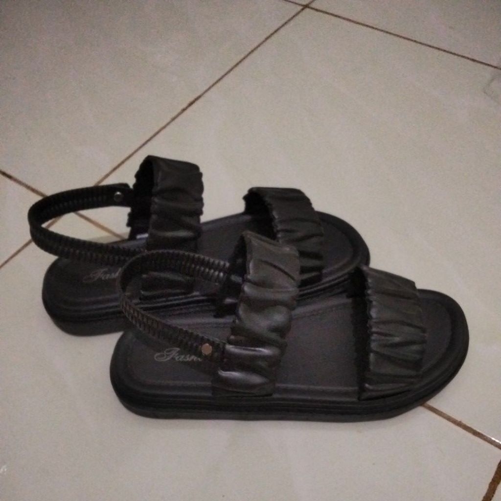 Sandal Wanita EVA Rubber Double Strip