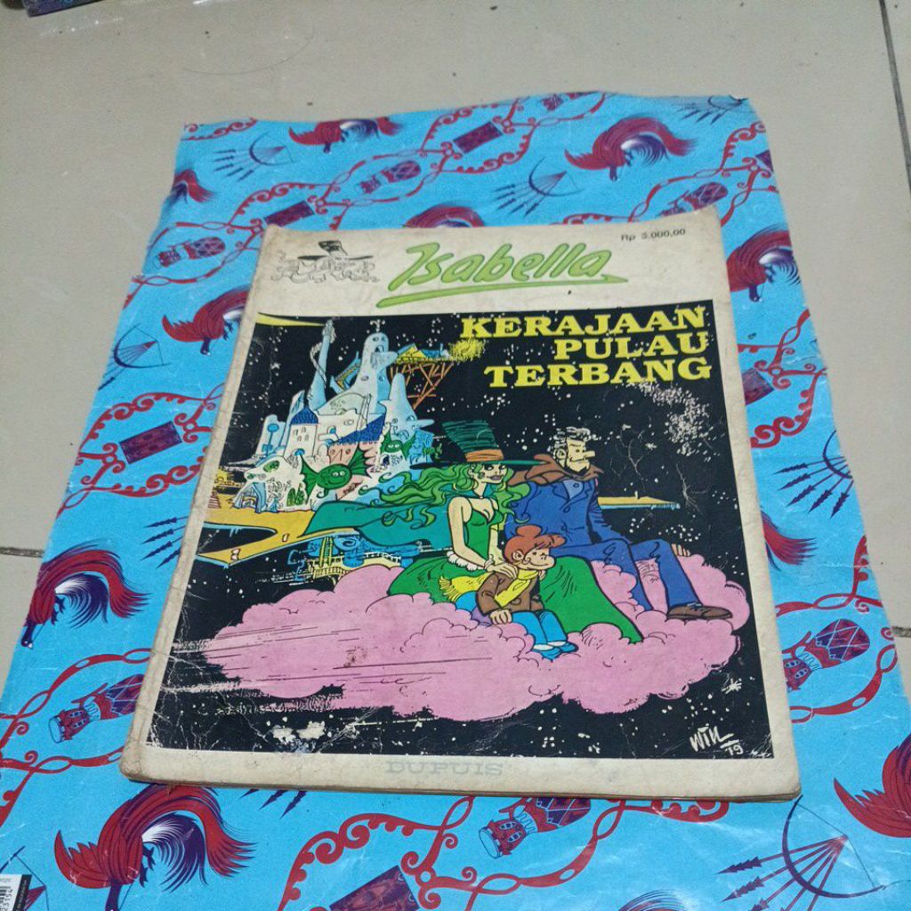 Komik Iawas  - Isabella , Kerajaan pulang Terbang