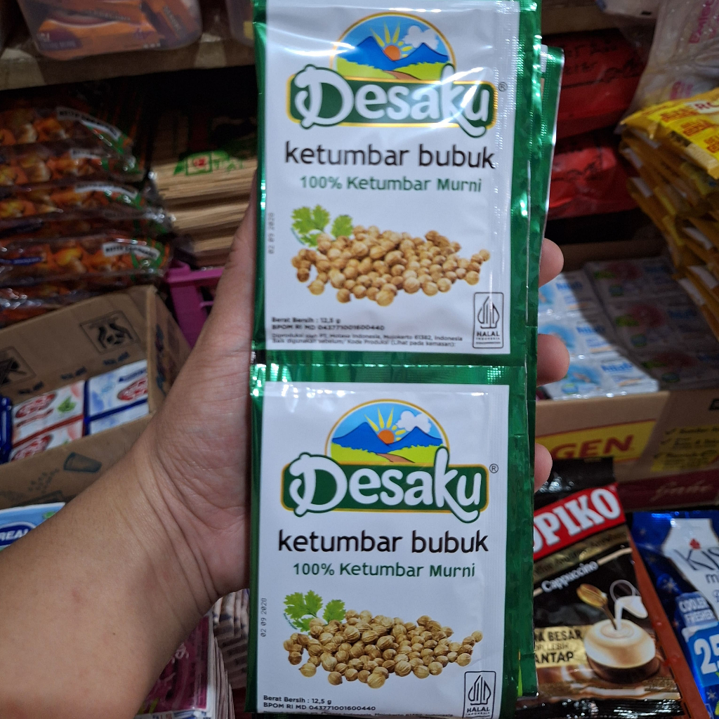 Desaku Bumbu Masakan Eceran - Bumbu Ketumbar Bubuk 12 Sachet