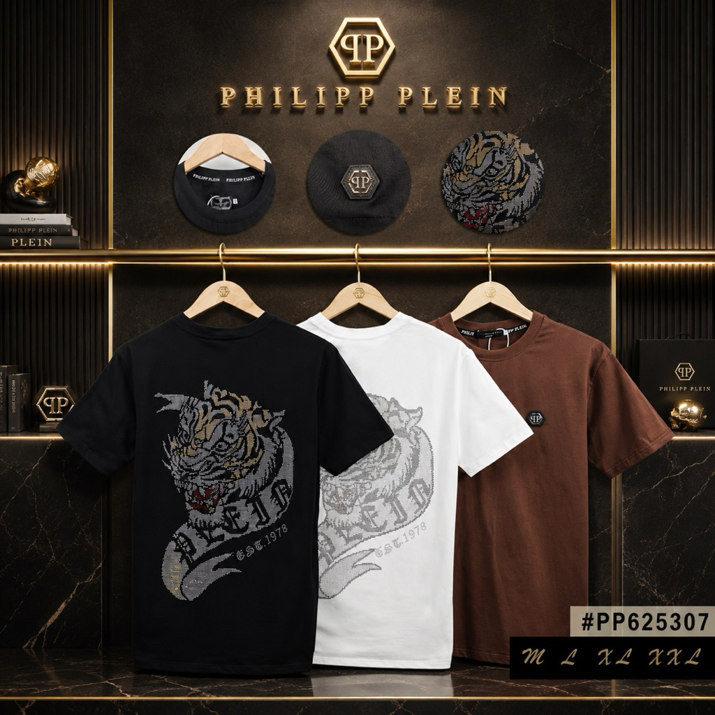 Kaos pria unisex PP PL625307 Premium import