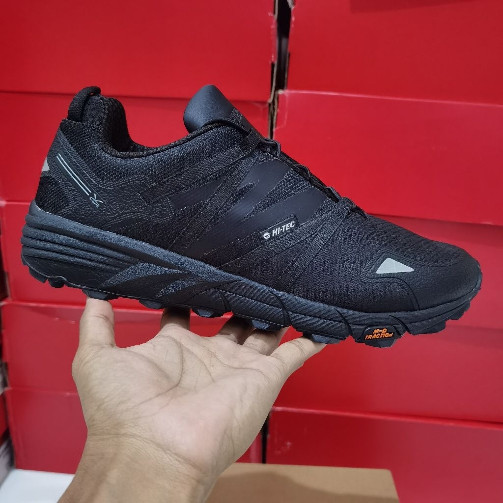 sepatu outdoor hi-tec v-lite ox trail racer low original resmi men hiking gunung hitec H006421-021-0