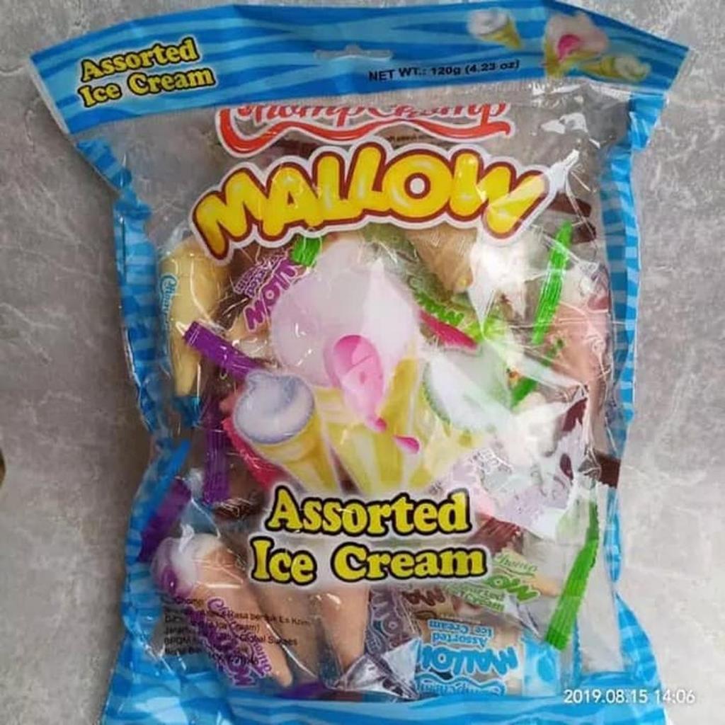 Marshmallow Ice Cream masmallow ice cream 250gr Chomp Chomp Mallow Ice Cream Assorted Pack