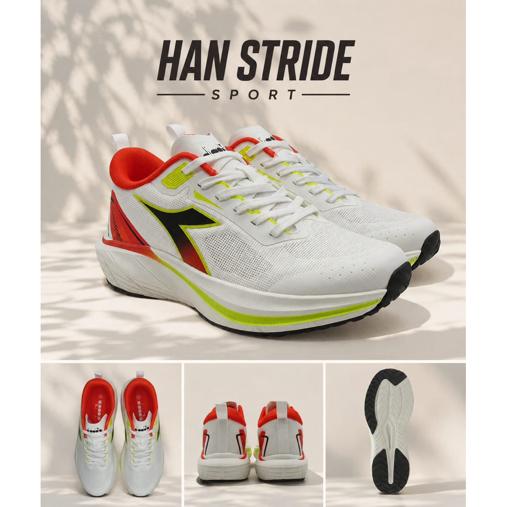 Diadora Paggo Men's Running Shoes - White