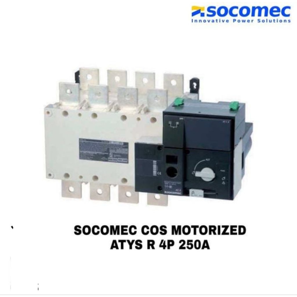cos socomec atys r 4p 250a motorized auto