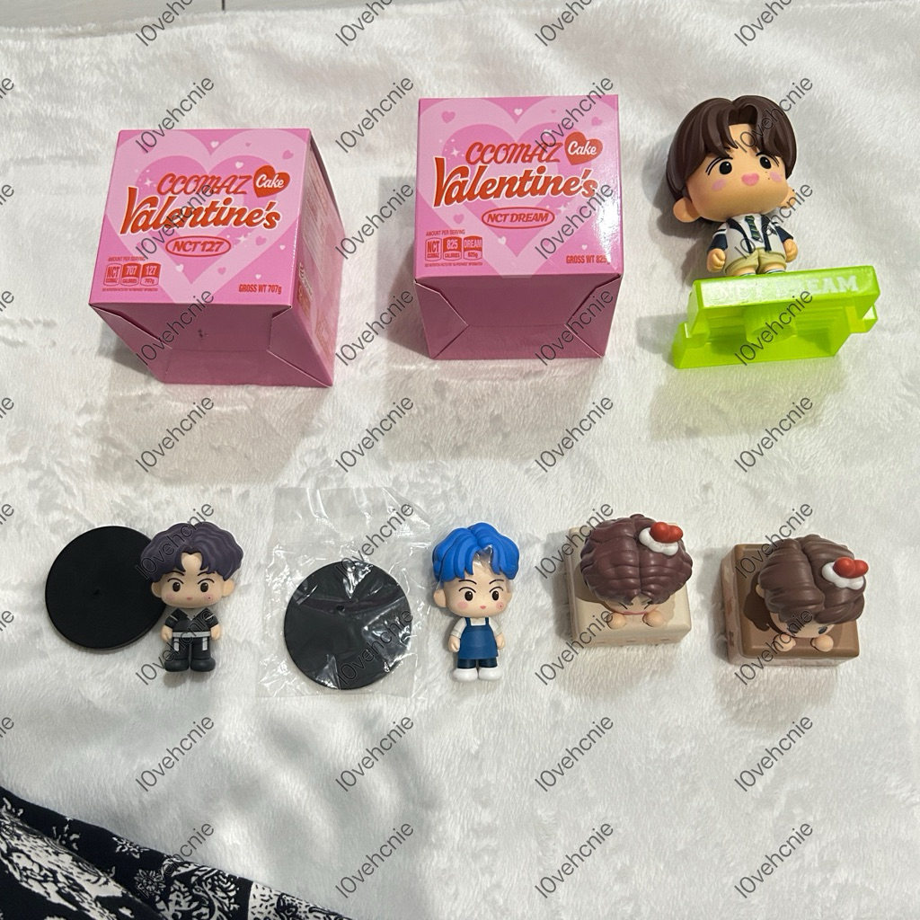 action figure tumblr nct 127 X sf figure cgv thailand ccomaz mark 127 dream ( baca desk )