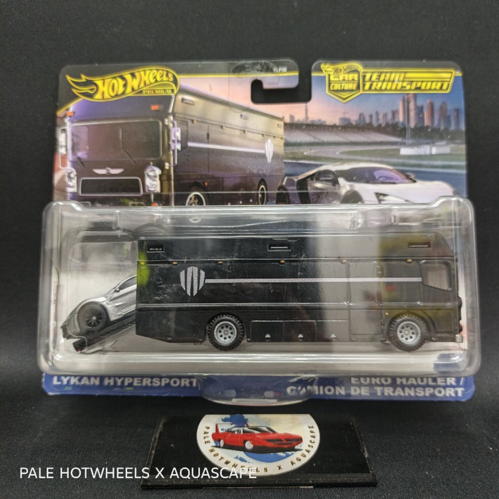 HOT WHEELS Team Transport LYKAN HYPERSPORT euro hauler