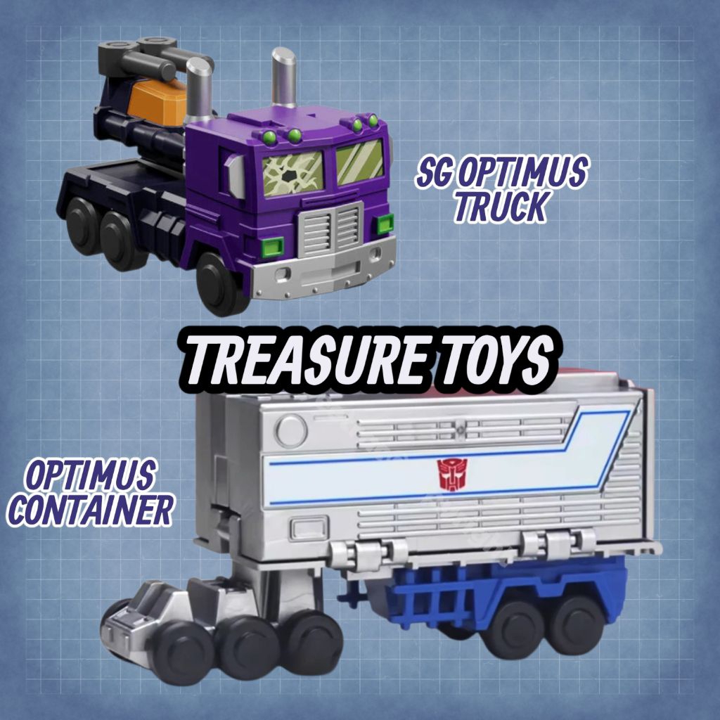 Blokees Optimus Prime Truck dan Trailer