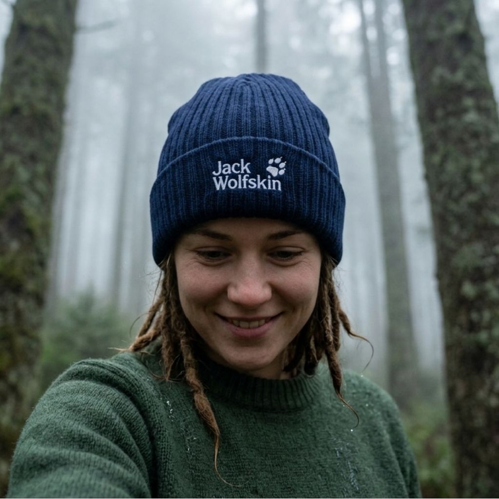 Kupluk Rajut Gunung Hangat - Skybo Beanie Hat Jack Wolfskin - Winstopper Kerpus Outdoor Tebal