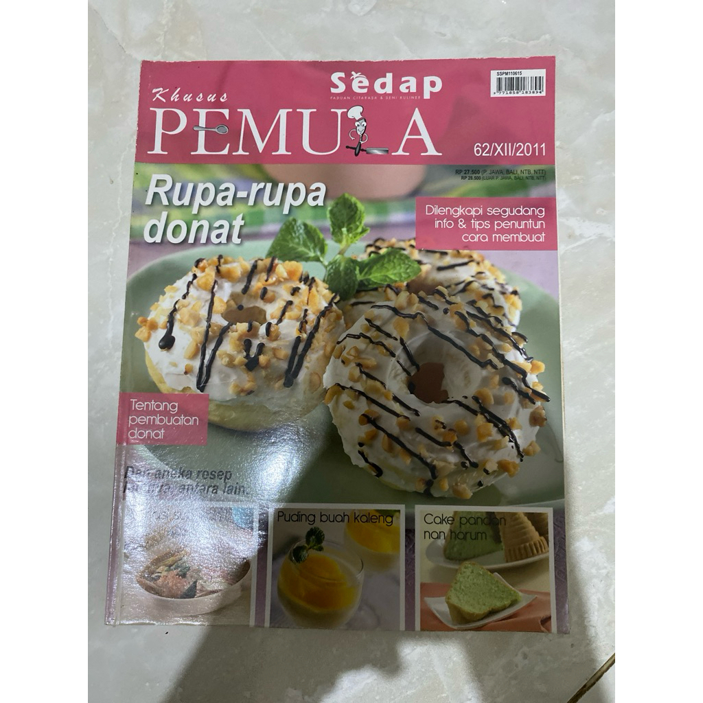 MAJALAH SEDAP 62/12/2011 KHUSUS PEMULA