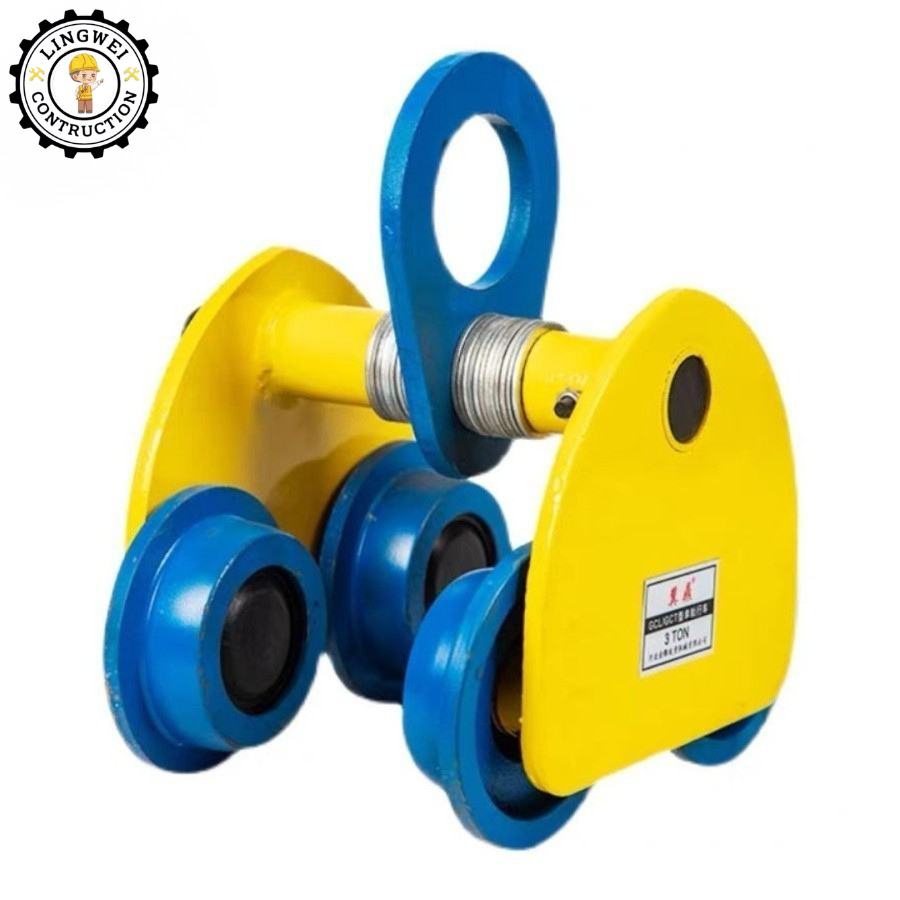 PLAIN TROLLEY 3 TON HOIST / MANUAL TROLI 3 TON