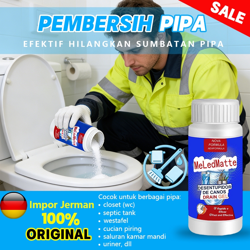 [COD]Pembersih Pipa Soda Api Anti Sumbat Ampuh Sekali — Obat Saluran Mampet Parah, Penghancur Lemak 
