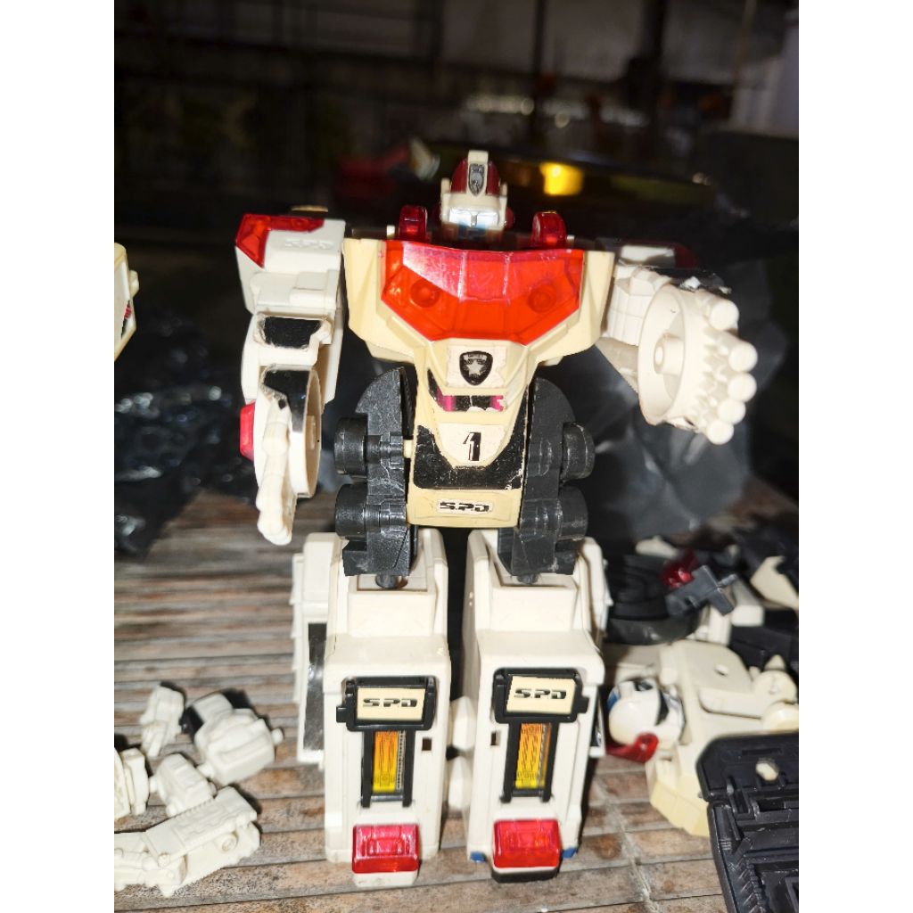 megazord spd bootleg mini