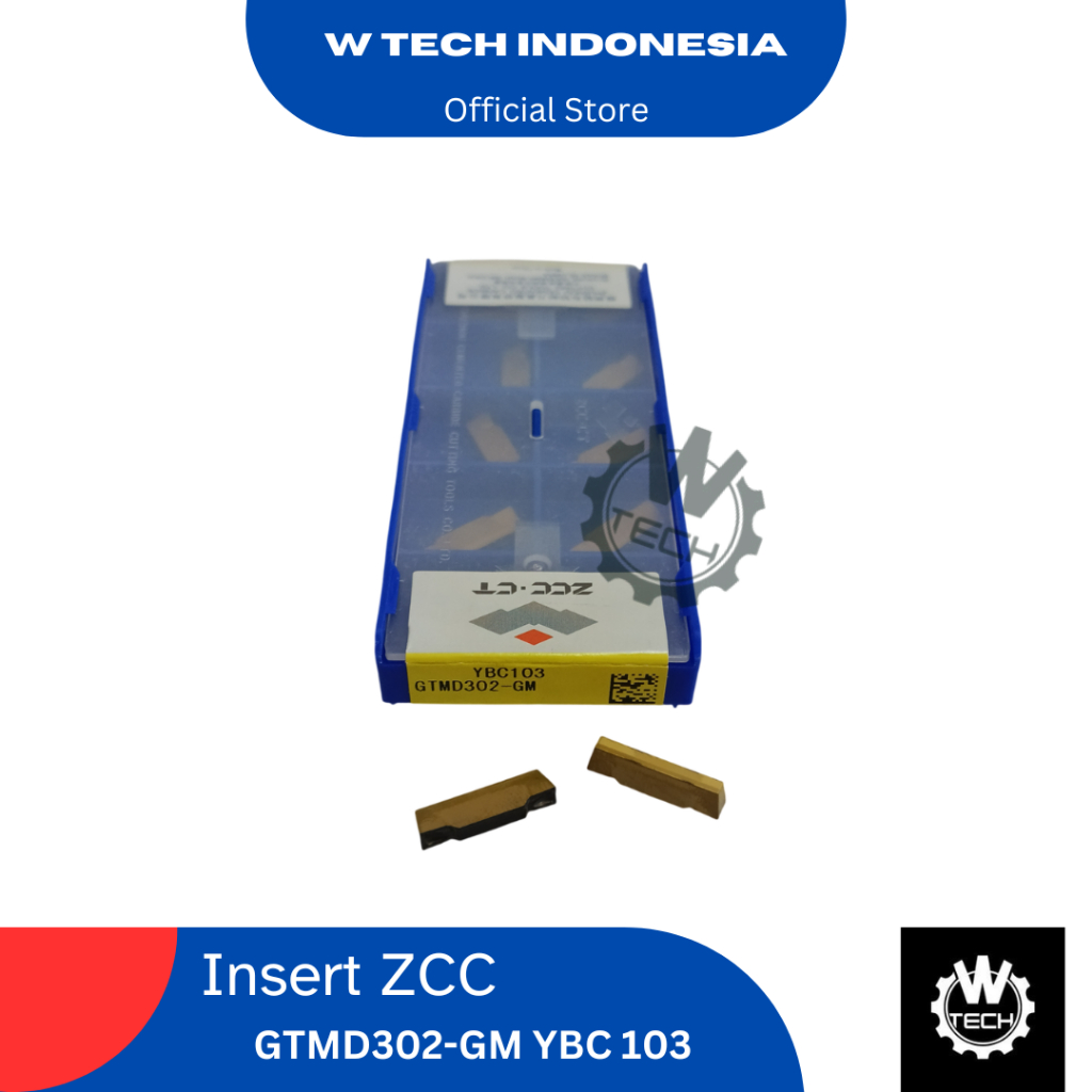 Insert GTMD302-GM YBC103 ZCC CT Insert Milling GTMD 302 Original