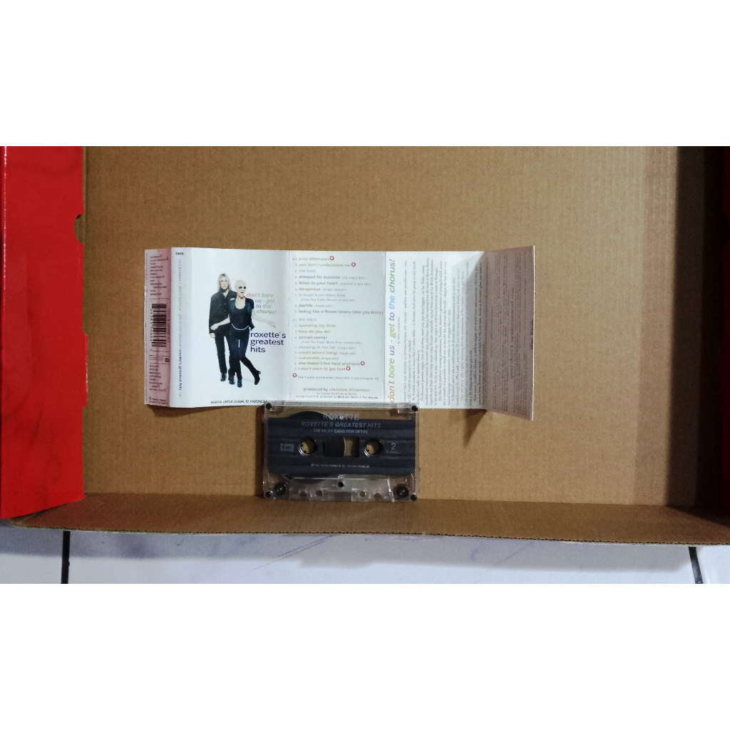 ROXETTE - GREATEST HITS - Kaset