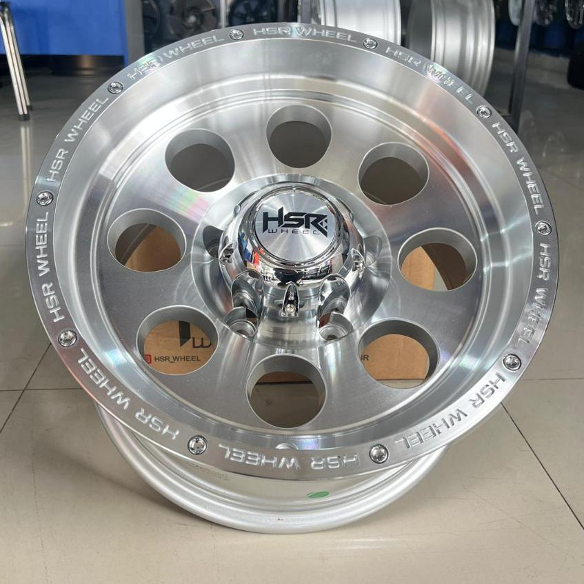 VELG MOBIL R15 HSR DUFFY PCD 5X139,7 LEBAR 8inc UNTUK FEROZA TAFT JEEP JIMNY ESCUDO KATANA DLL PELEK