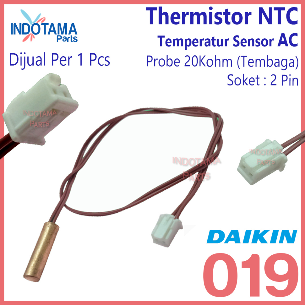 Thermistor AC Daikin R32 / R410 20Kohm A-019