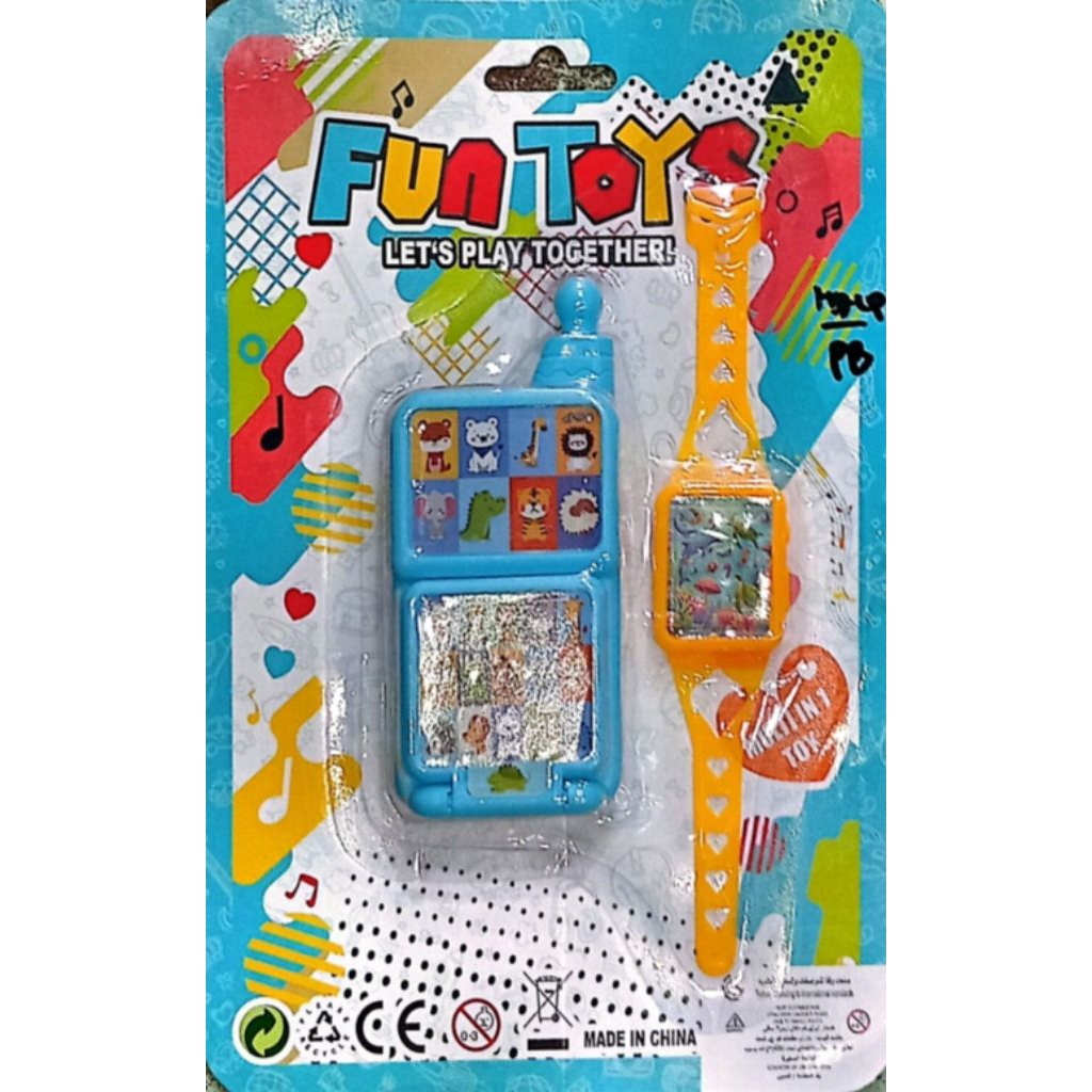 Jam tangan dan HP anak Mainan