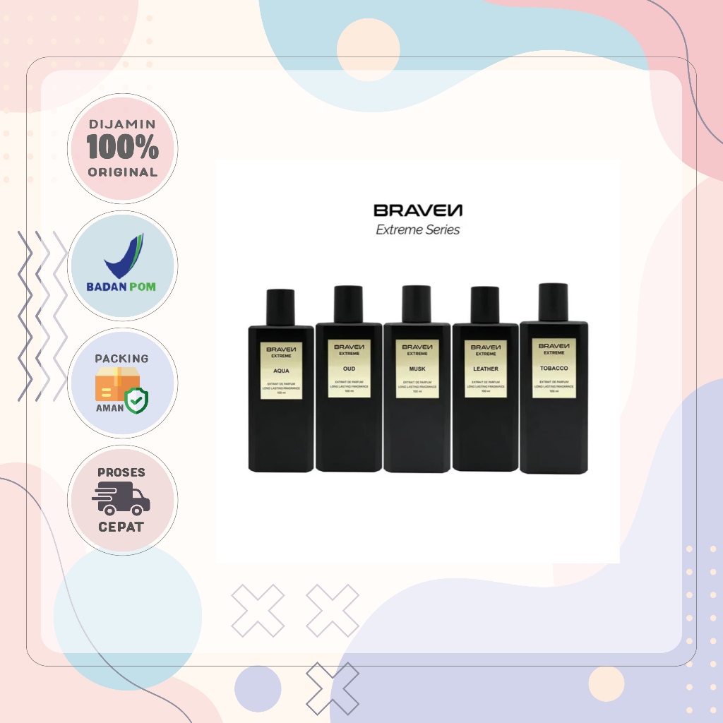 BRAVEN  EXTREME EXTRAIT  PARFUME 100ML