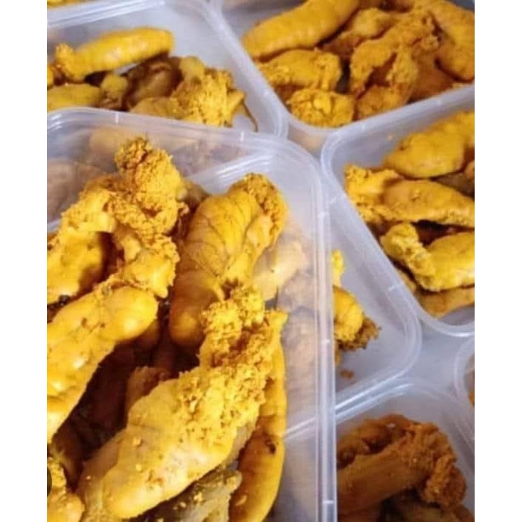 telur ikan kakap goreng Wonogiri