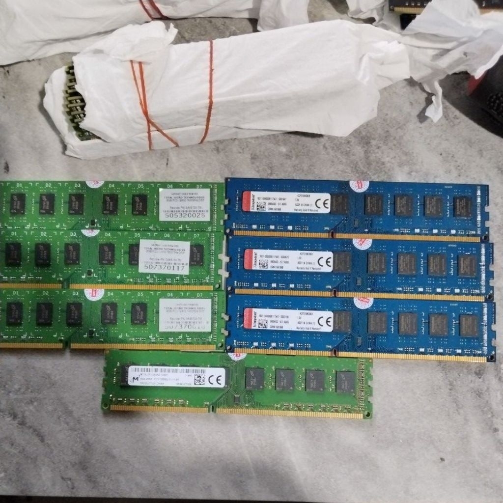Ram pc longdim  8 gb ddr3