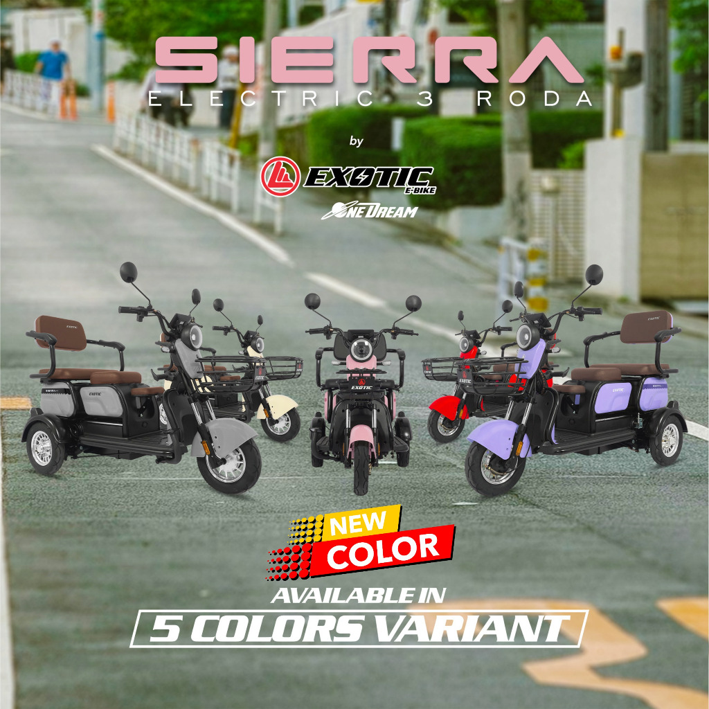 Sepeda Listrik Exotic R3 Sierra