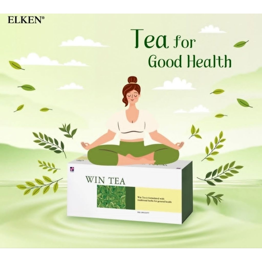 Elken WIN TEA Teh herbal detoks 30 sachet