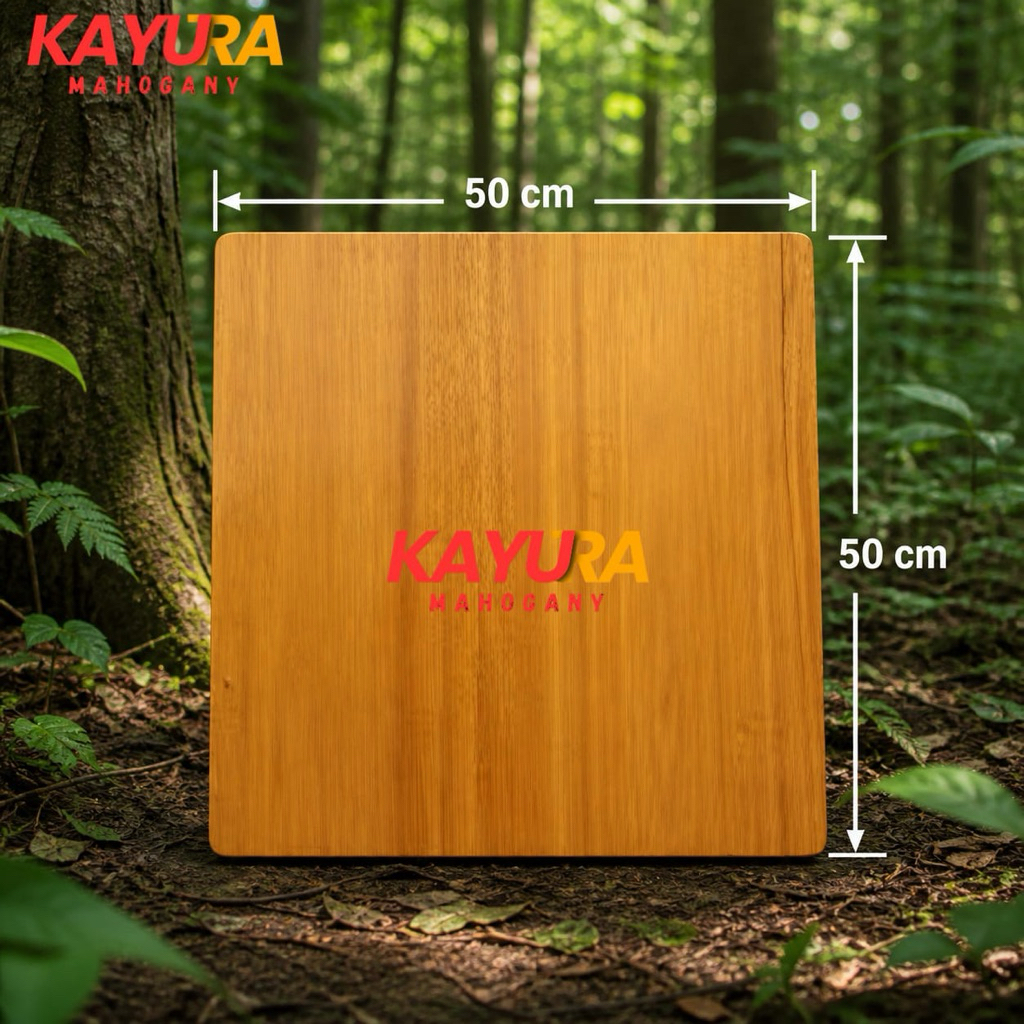 Kayura mahogany Papan meja papan kotak papan kayu mahoni