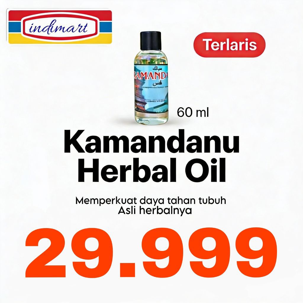 Minyak Kamandanu Asli Kudus 60ml