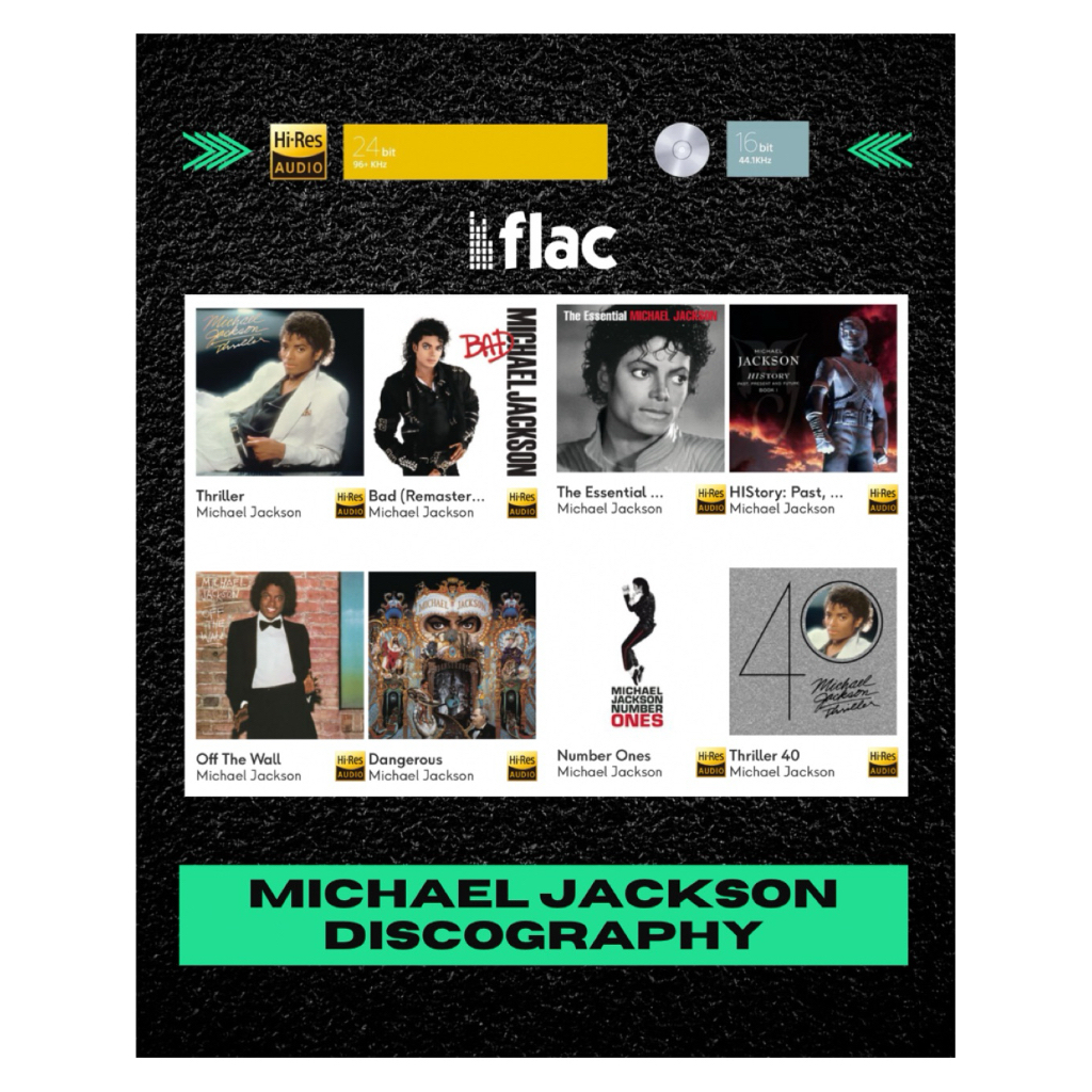 Michael Jackson - Discography | Flac | Full Album | Hi-Res
