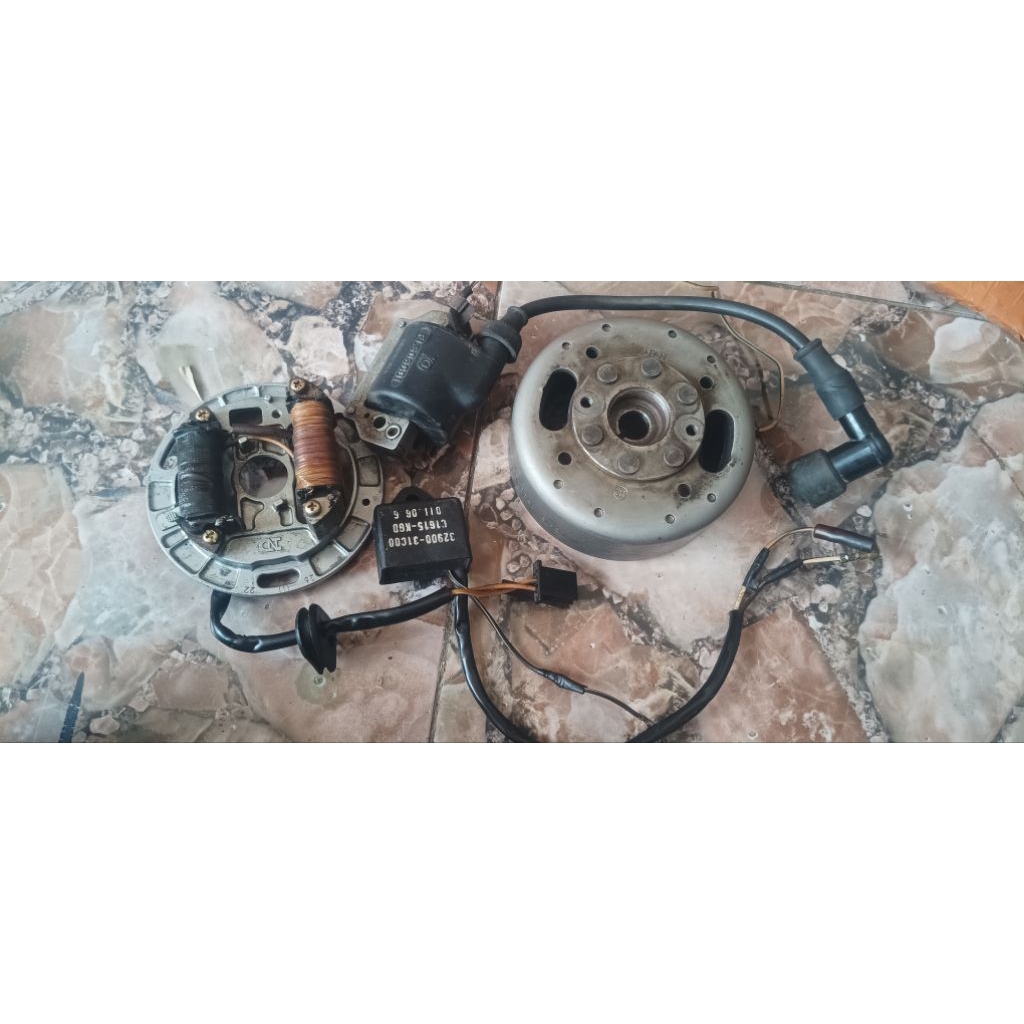 PENGAPIAN SET RC 100 TORNADO GS SUZUKI KRISTAL PNP SATRIA 2 TAK ORIGINAL