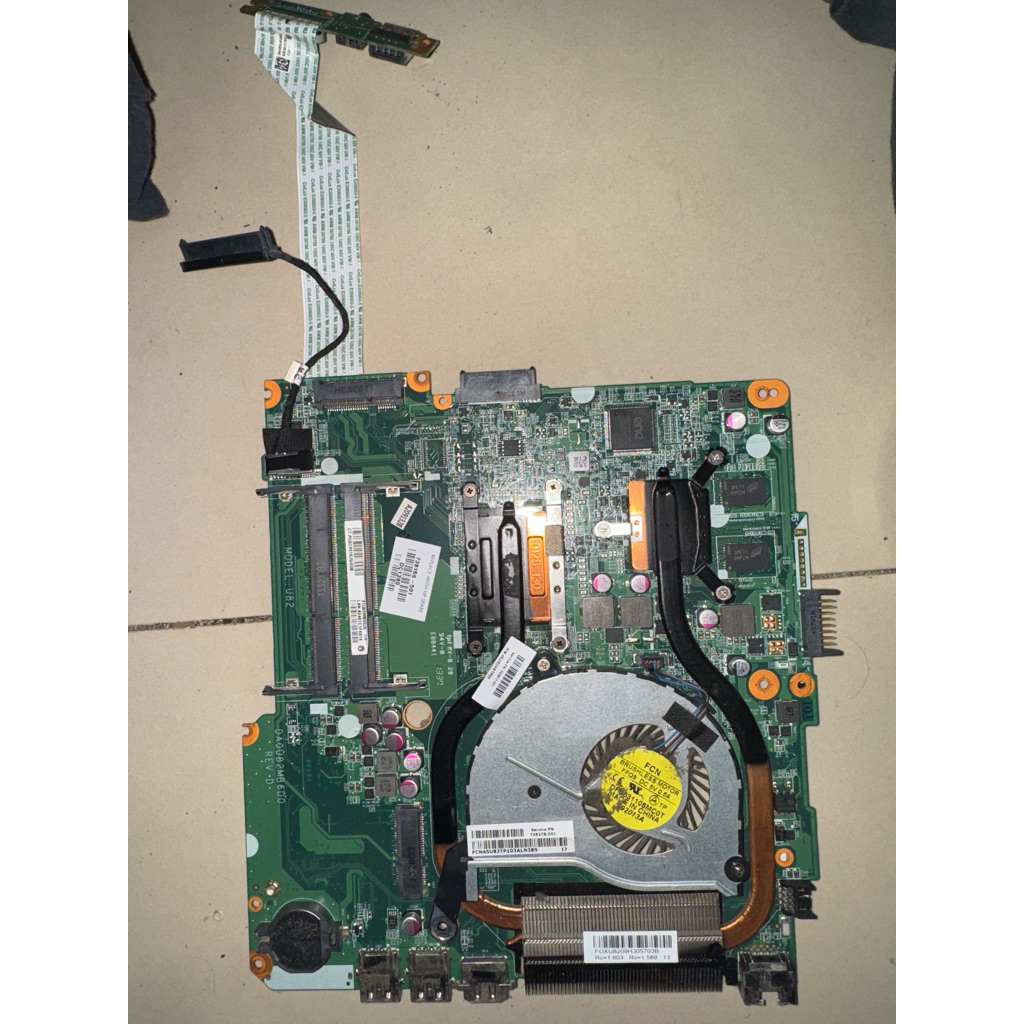 mainbord HP pavilion 14-n011TX core i5 gen4 nvdia normal garansi