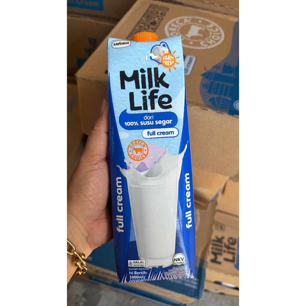 Milk Life Full Cream 1ltr | Milk Life UHT 1liter