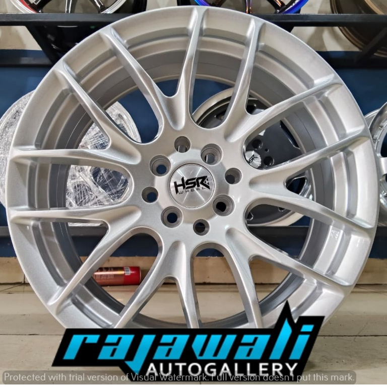 Velg Mobil HSR Ring 17 Concave Velg Raize Jazz Yaris Livina Avanza Vios Tipe Oster HSR