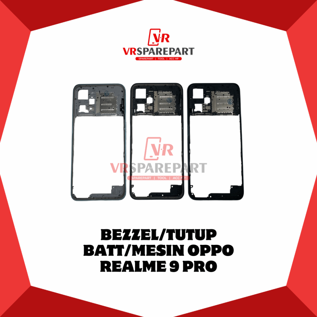 TUTUP BATERAI OPPO REALME 9 PRO / TUTUP MESIN / BATRE